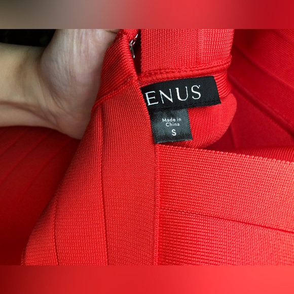 VENUS Red Backless Dress - Picture 16 of 16